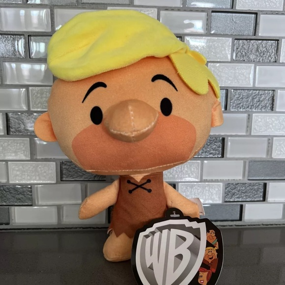 The Flintstones FRED & BARNEY Chibi Plush Set Of 2 / Warner Bros. / BRAND NEW - Picture 6 of 11